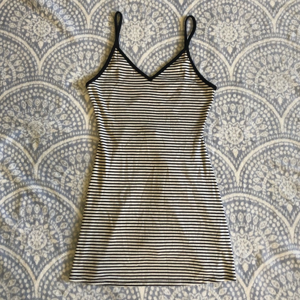 BDG Urban Outfitters Black & White Striped Dress